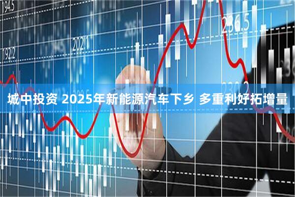 城中投资 2025年新能源汽车下乡 多重利好拓增量