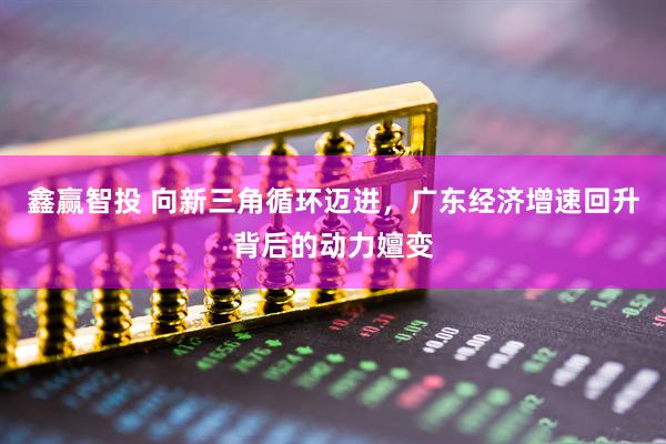鑫赢智投 向新三角循环迈进，广东经济增速回升背后的动力嬗变